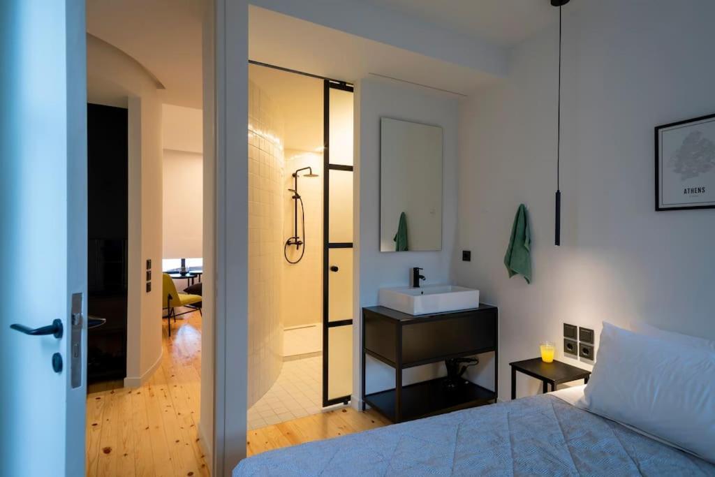 Hoppersgr- Amazing Apt In The Heart Of Athens - 5 Eksteriør bilde